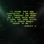 Text quote on a futuristic background with green digital elements