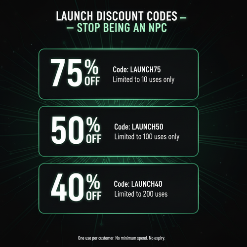 Launch Discount Codes Square